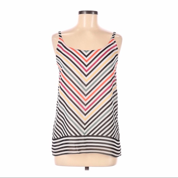 CAbi spaghetti strap multicolor tank - Picture 1 of 3